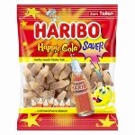 Кислый жевательный мармелад Haribo Happy Cola Sauer, 175 г