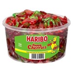 Мармелад Haribo Happy Cherries в форме вишни, 1200 г