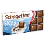 Шоколад Schogetten SKYR с молочной начинкой, 100 г