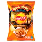 Картофельные чипсы Lay’s NPC Sichuan Pepper Fried Meat Жареное мясо с сычуаньским перцем, 70 г