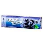 Жевательная резинка Lotte Blueberry со вкусом голубики (9 пластинок), 13,5 г