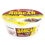 Лапша быстрого приготовления Nongshim Донсан со вкусом говядины в соусе из чёрных соевых бобов, 86 г