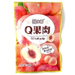 Жевательный мармелад Q Fruit Pulp Peach со вкусом персика, 28 г