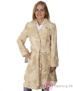 Пальто женское из искусственного меха.