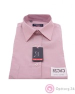 Сорочка мужская светло-розового цвета с карманом
