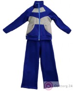 Костюм спортивный детский -брюки+ куртка на молнии синий