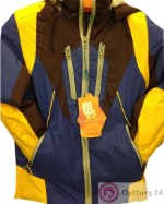 Куртка для мальчика спортивного стиля с разноцветными вставками