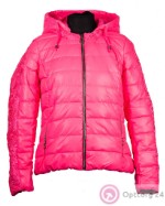 Куртка женская на синтепоне ярко-розового цвета