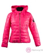 Куртка женская на синтепоне ярко-розового цвета