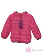 Куртка детская светло-розовая с прострочкой