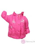Куртка детская розовая с вставками