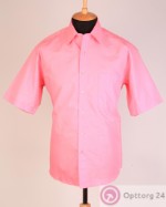 Рубашка мужская светло-розового цвета