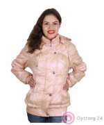 Куртка женская бледно-розовая