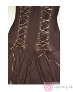 Платье коричневое М064-08