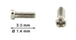 Винты 1,4 / 3мм / 120 шт - 1уп.