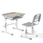 FunDesk Комплект парта и стул для малышей  Sorriso (Серый) 00151-3