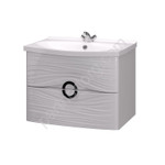 Breeze 70 тумба 2я. с раковиной подвесная белая
