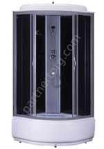 Azario Loranto CS-6690 G, 90*90*215 душевая кабина, поддон 40см, тонированное стекло CS-6690 G, 90*90*215