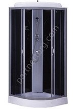 Azario Loranto CS-6691 G, 90*90*215 душевая кабина, поддон 13см, тонированное стекло CS-6691 G, 90*90*215