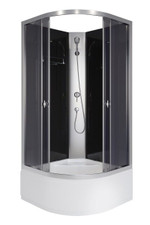 Niagara  Eco E90/40/TN/BK душевая кабина угловая 90х90х195 см, тонированное стекло, высокий поддон E90/40/TN/BK
