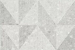 Декор Global Tile Remix светло-серая плитка геометрия матовая декор 40х27см 9RE0164M