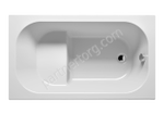 Петит прямоугольная акриловая ванна Riho 120х70 см