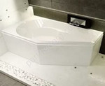 Юкон асимметричная акриловая ванна Riho 160х90 см