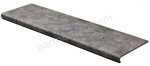 Seranit Step Riverstone Grey ступень с капиносом из керамогранита 32,5х120см