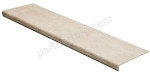 Seranit Step Riverstone Ivory ступень с капиносом из керамогранита 32,5х120см