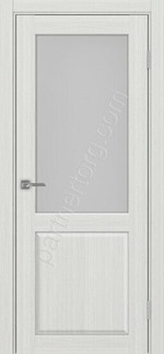 Дверь межкомнтаная экошпон Optima Porte Сицилия 702.21 межкомнатная дверь ясень серебристый со стеклом мателюкс 702.21 стекло Мателюкс