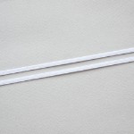 Вязаная тесьма-резинка  4 мм белый (001)   Артикул 060001