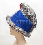 2012 Шляпа синяя новогодняя змея