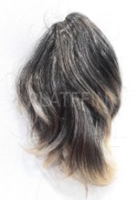 В3 Волосы мелированные на крабике (заколке) искусственные