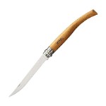 Нож филейный Opinel 10,  нержавеющая сталь, рукоять из дерева бука