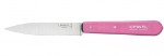 Нож столовый Opinel 112, деревянная рукоять, блистер, нержавеющая сталь, розовый 002035