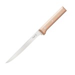 Нож филейный Opinel 121, деревянная рукоять, нержавеющая сталь, 001821