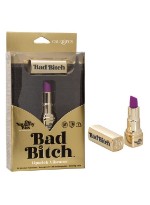 Перезарежаемый миниатюрный вибромассажер в виде помады Naughty Bits Bad Bitch Lipstick