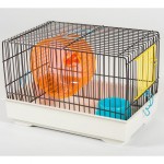 Клетка для грызунов, INTER-ZOO G009 TEDDY mini, 300*200*200мм (цветная), 850гр