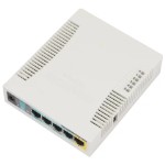 Радиомаршрутизатор Mikrotik RB951Ui-2HnD (802.11n, 300 Мбит/с, 5xLAN 100 Мбит/сек, MIMO, WEP, WPA, WPA2, 802.1x, 128Mb, USB) (RB951Ui-2HnD)