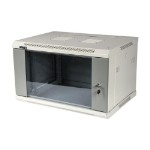Шкаф настенный LANMASTER серии Pro, 27U 600x800, стеклянная дверь (TWT-CBWPG-27U-6x8-GY)