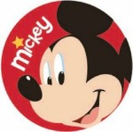 Подушка мягкая круглая Mickey 38 см 1078⁄1301