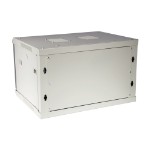 Шкаф настенный LANMASTER серии Pro, 12U 600x600, стеклянная дверь (TWT-CBWPG-12U-6x6-GY)