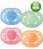 Пустышкa силиконовaя FreeFlow 6-18 мес., BPA-Free (уп.2 шт)
