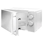 Микроволновая печь BBK 20MWS-771M/W-M white (20л, 700Вт, соло, механическое управление) (20MWS-771M/W-M)