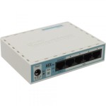 Маршрутизатор Mikrotik hEX lite RB750r2 (4 порта Ethernet 10⁄100 Мбит/сек, WAN 10⁄100 Мбит/сек, 64Mb) (RB750r2)