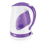 Чайник BBK EK1700P white/violet (Объем 1,7л, Мощность 2200 Вт, корпус пластик) (EK1700P (W/V))
