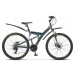 Велосипед Stels Focus 27,5’ MD 21 sp V010 Серый/Желтый (LU089832)
