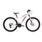 Велосипед Stark’21 Viva 27.2 HD белый/фиолетовый