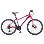 Велосипед Stels Miss-5000 D V020 Вишнёвый/Розовый (LU096323) 18
