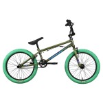 Велосипед Stark’23 Madness BMX 2 зеленый/голубой/зеленый HQ-0012540